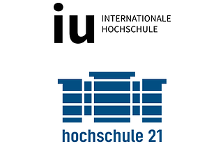 Logos der IU Hochschule