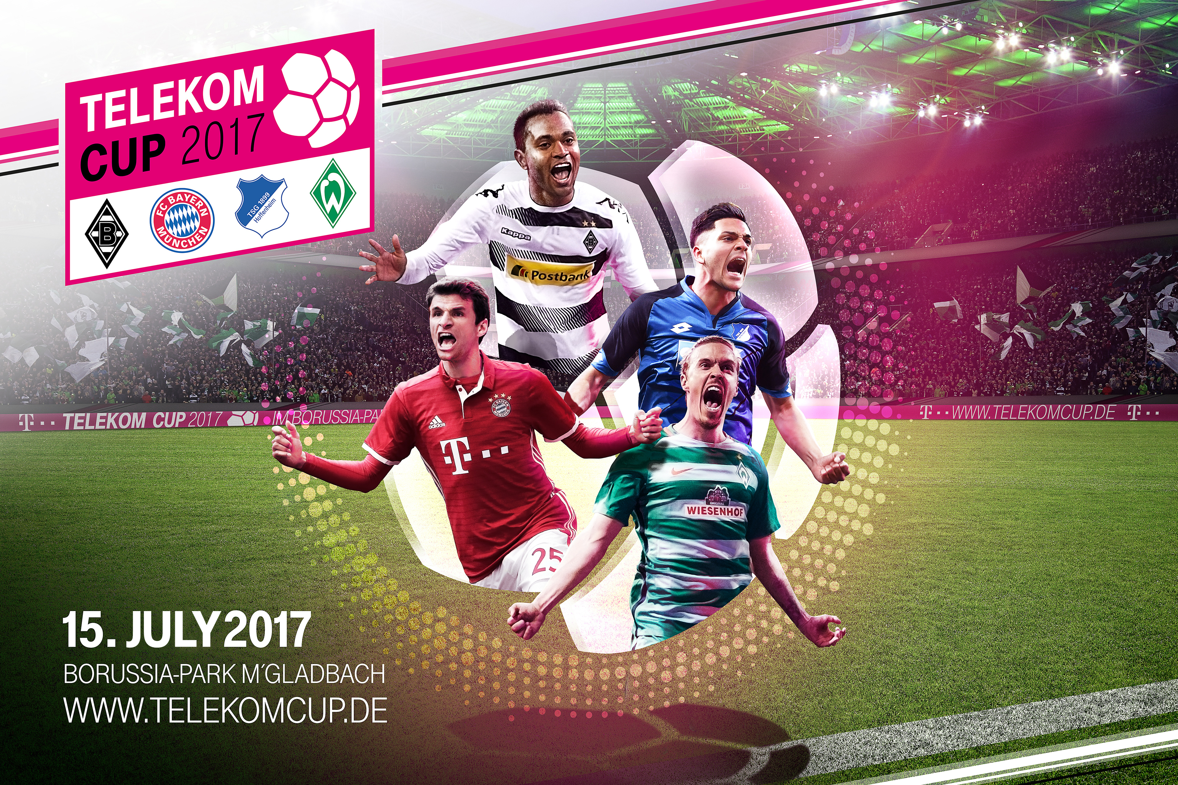 Deutsche Telekom: Telekom Cup 2017 – superlative soccer in the summer break