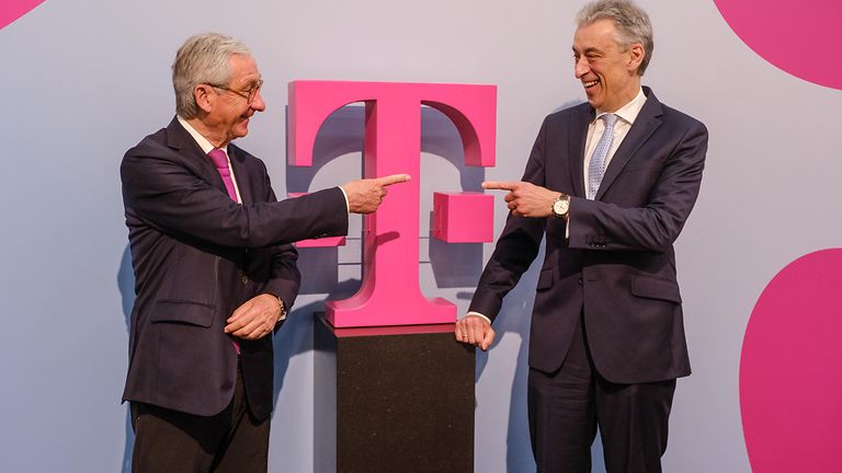 Ulrich Lehner (links), Frank Appel.