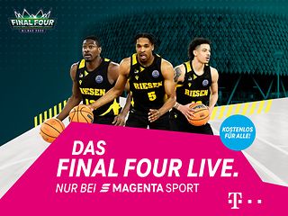 MagentaSport zeigt Basketball-Champions League Final Four live und kostenfrei