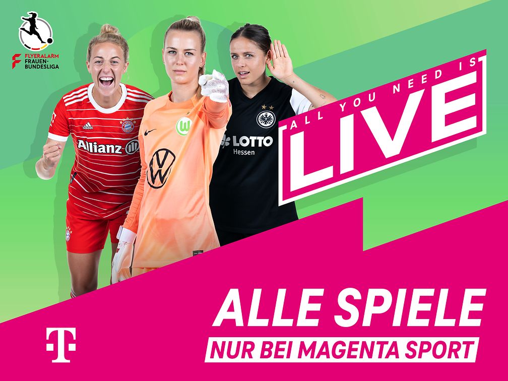 MagentaSport: Frauen-Bundesliga Live Und Exklusiv | Deutsche Telekom