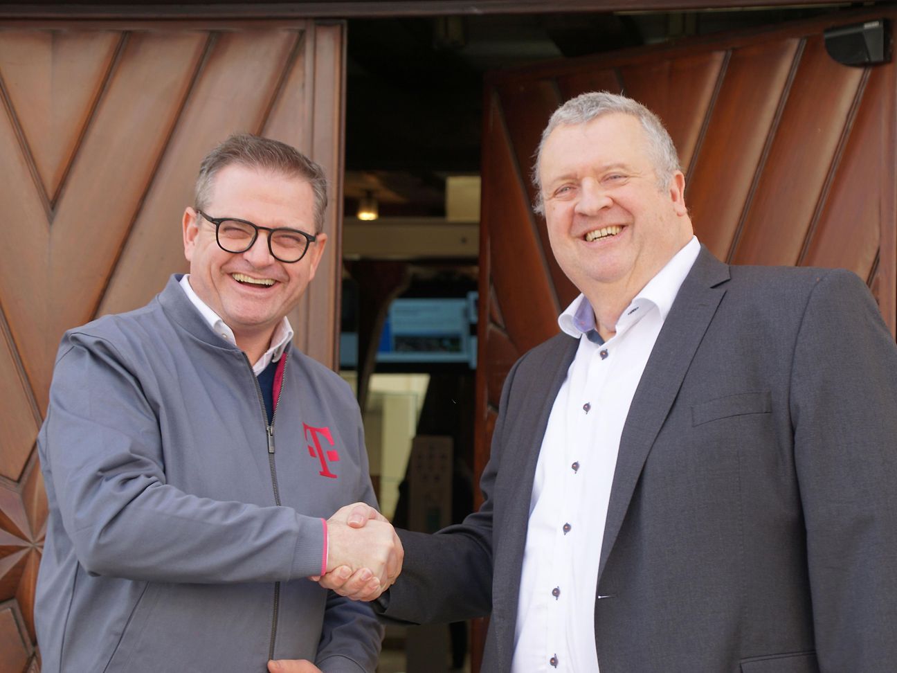 Thilo Höllen und Volkmar Klaußner (v.l.)