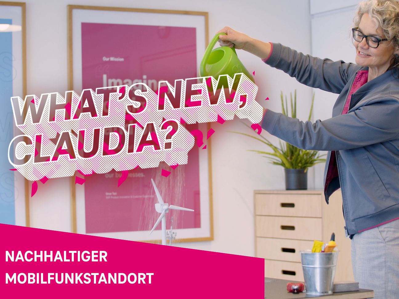 What's new, Claudia? Nachhaltiger Mobilfunkstandort