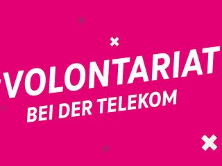 Video-Vorschaubild mit Text #Volontariat bei der Telekom