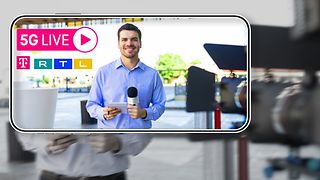 „5G Live Video Production“ geht in die Vermarktung. Der Dienst bringt sehr stabile Upload-Raten für Live-Übertragungen.