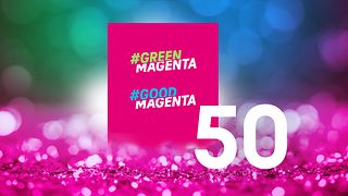 Die beiden Label #GreenMagenta und #GoodMagenta kennzeichnen nun 50 Produkte und Maßnahmen der Deutschen Telekom.