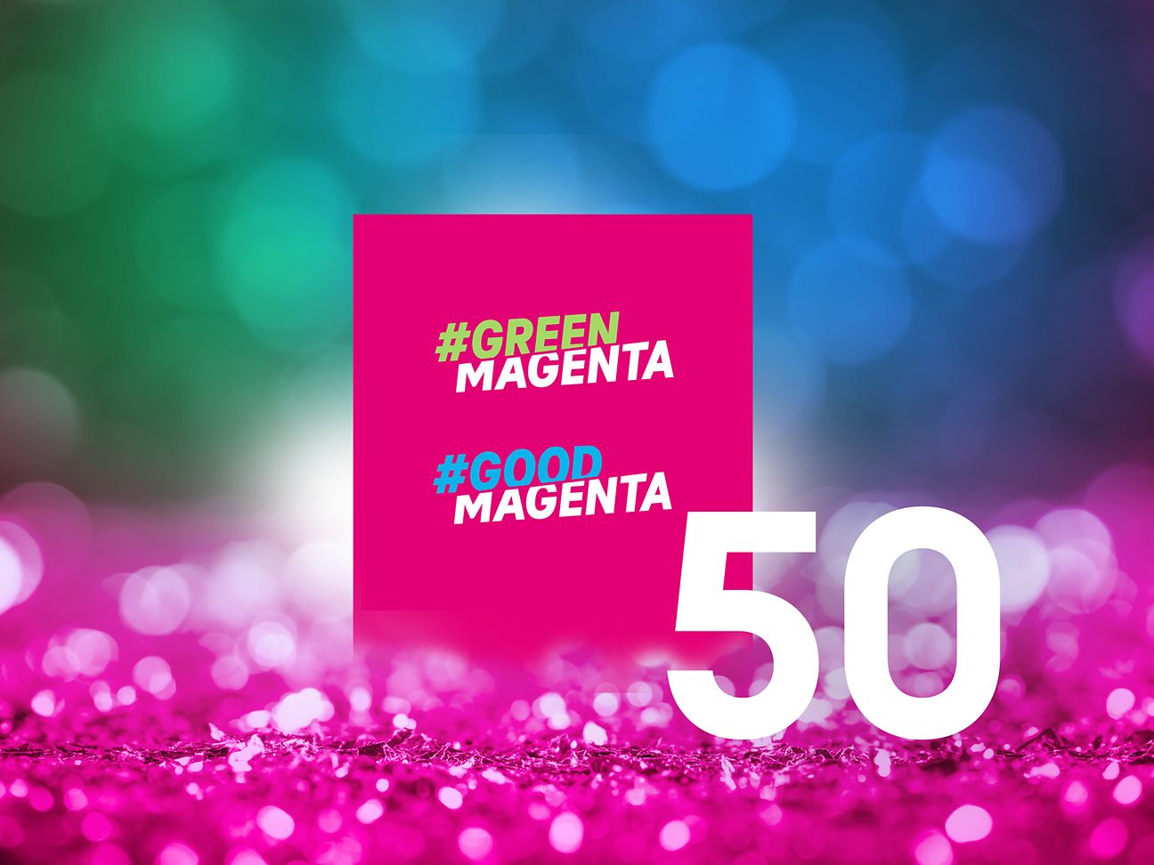 Die beiden Label #GreenMagenta und #GoodMagenta kennzeichnen nun 50 Produkte und Maßnahmen der Deutschen Telekom.