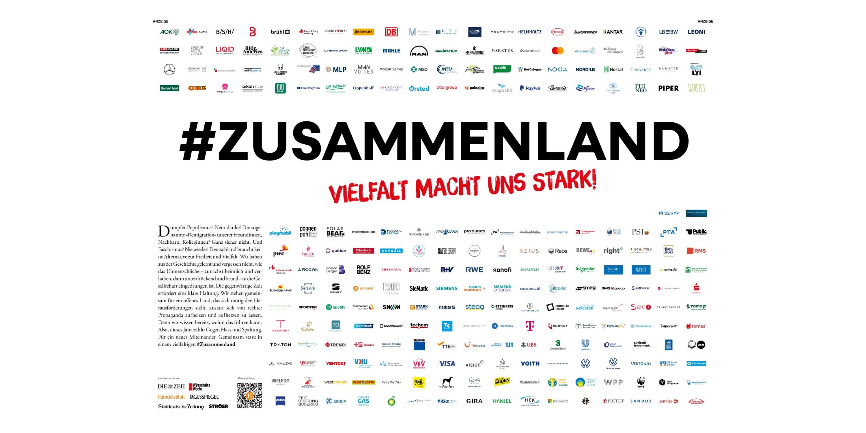 Deutsche Telekom Supports #Zusammenland | Deutsche Telekom