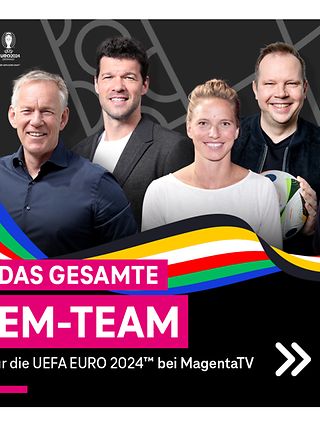 MagentaTV: Berichterstatter-Riege für die UEFA EURO 2024™