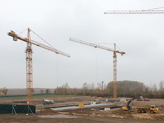 Baustart Rechenzentrum Biere 2012