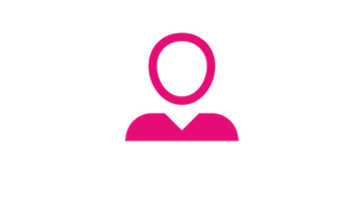 Magenta Icon Person