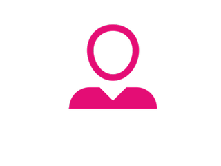 Magenta Icon Person