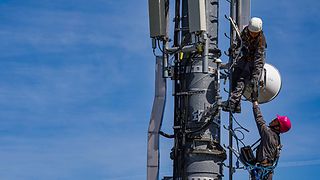 102 neue Standorte wurden in den vergangenen fünf Wochen für die Telekom gebaut.