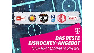 MagentaSport: Das beste Eishockey-Angebot aller Zeiten.