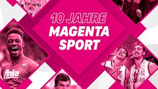 Zehn Jahre: MagentaSport feiert Jubiläum.