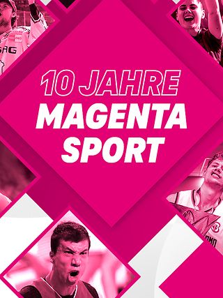 Zehn Jahre: MagentaSport feiert Jubiläum.