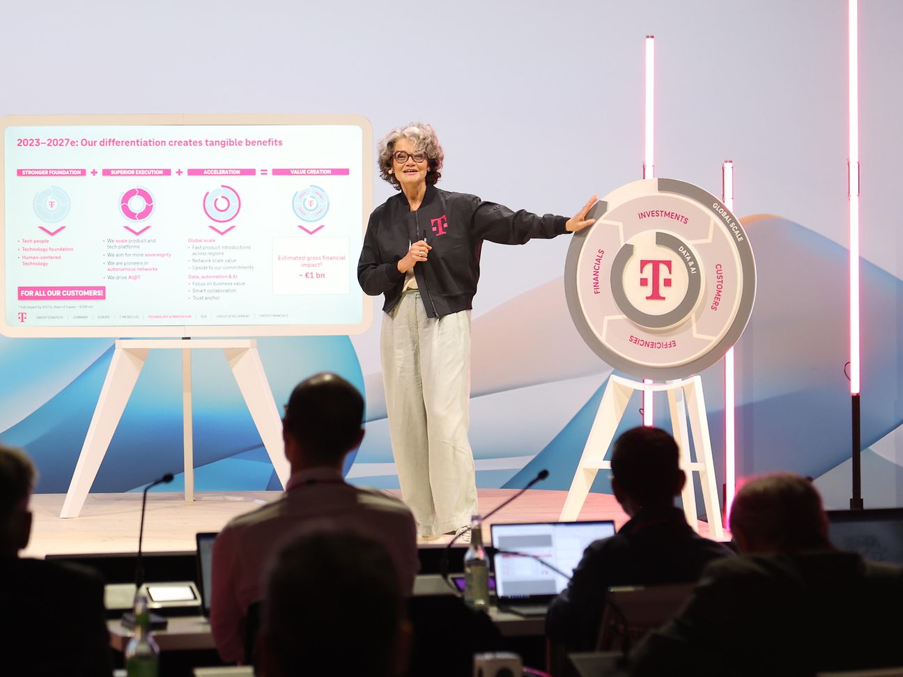 Claudia Nemat, Board Member for Technology & Innovation, at Capital Markets Day on October 11, 2024.