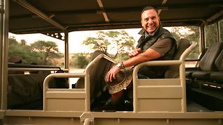 Herr Raue reist mit dem Jeep durch Namibia