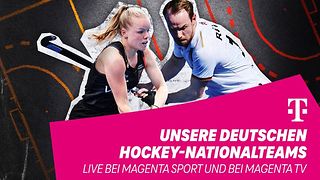 Hockey-Nationalteams: Jetzt bei MagentaSport und MagentaTV