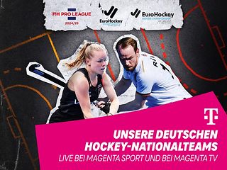 Hockey-Nationalteams: Jetzt bei MagentaSport und MagentaTV