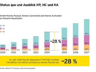 Glasfaserstudie EY/Telekom 2024