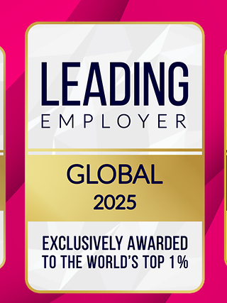 Auszeichnungen Leading Employer 2025: Europe, Germany und Global