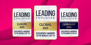 Leading Employer 2025 Awards: Europe, Germany and Global