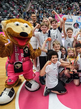 Die Münsterschule gewinnt das Finale der Baskets@School Grundschul-Liga.