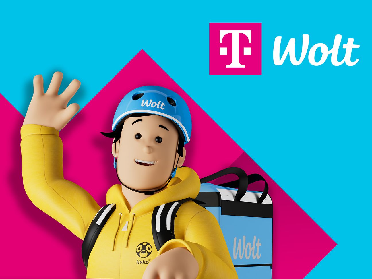 Deutsche Telekom kooperiert mit Wolt, um Kund*innen mehr Lifestyle-Vorteile zu bieten.