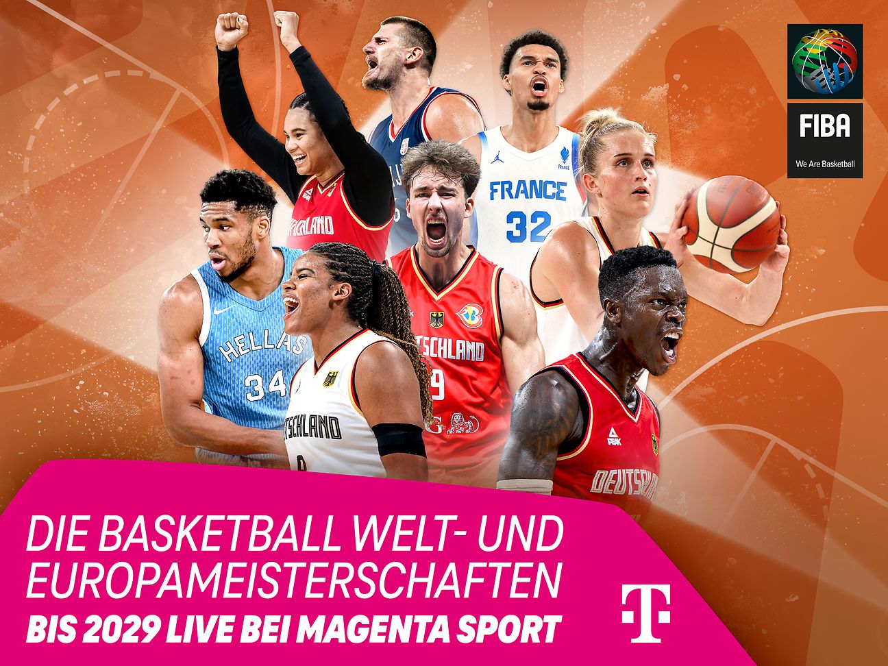 Telekom sichert sich größtes FIBA-Rechtepaket aller Zeiten