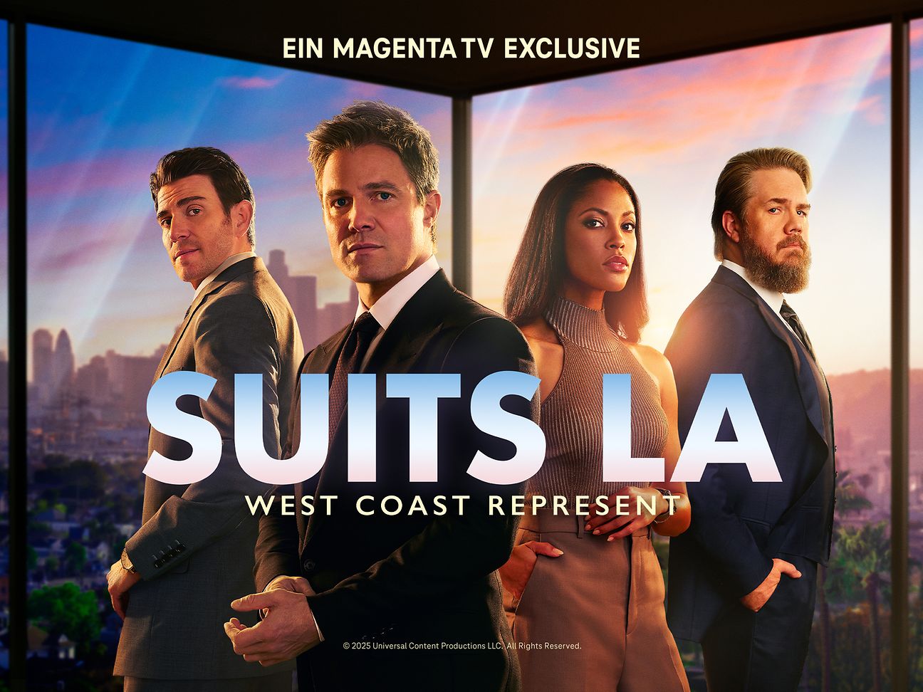 „Suits LA“ startet mit sechs Folgen am Stück – nur bei MagentaTV.