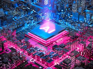 Ein Computerchip.