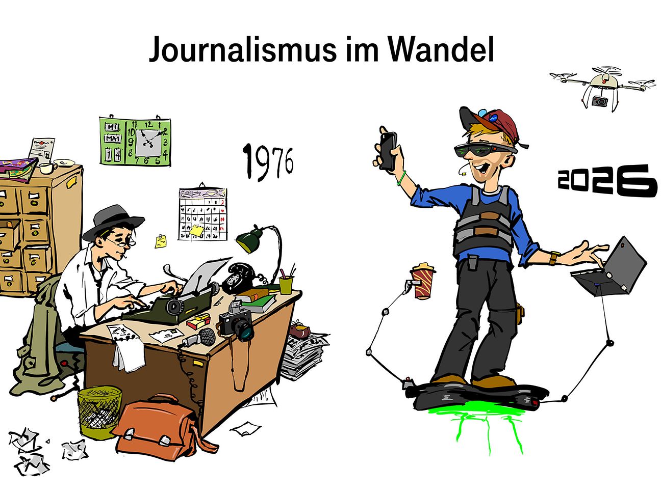 Das Bild des Journalisten: Da hat sich ganz schön was getan…