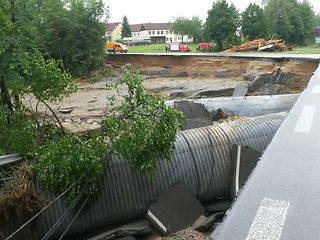 Flutbilder aus Simbach am Inn 