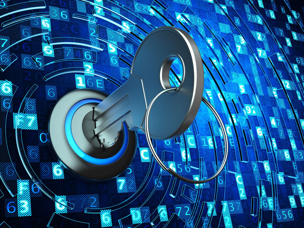Symbolic picture Cyber security