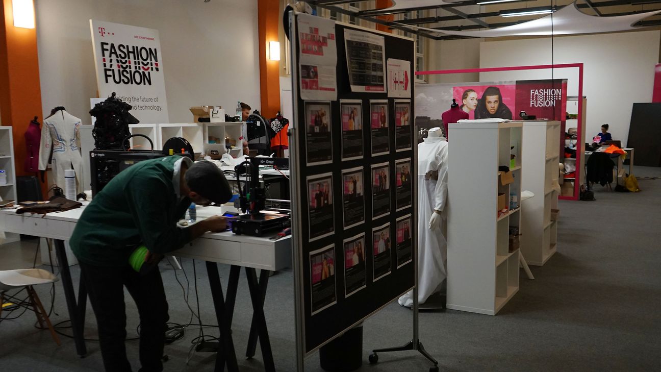 View into the Fashion Fusion Lab