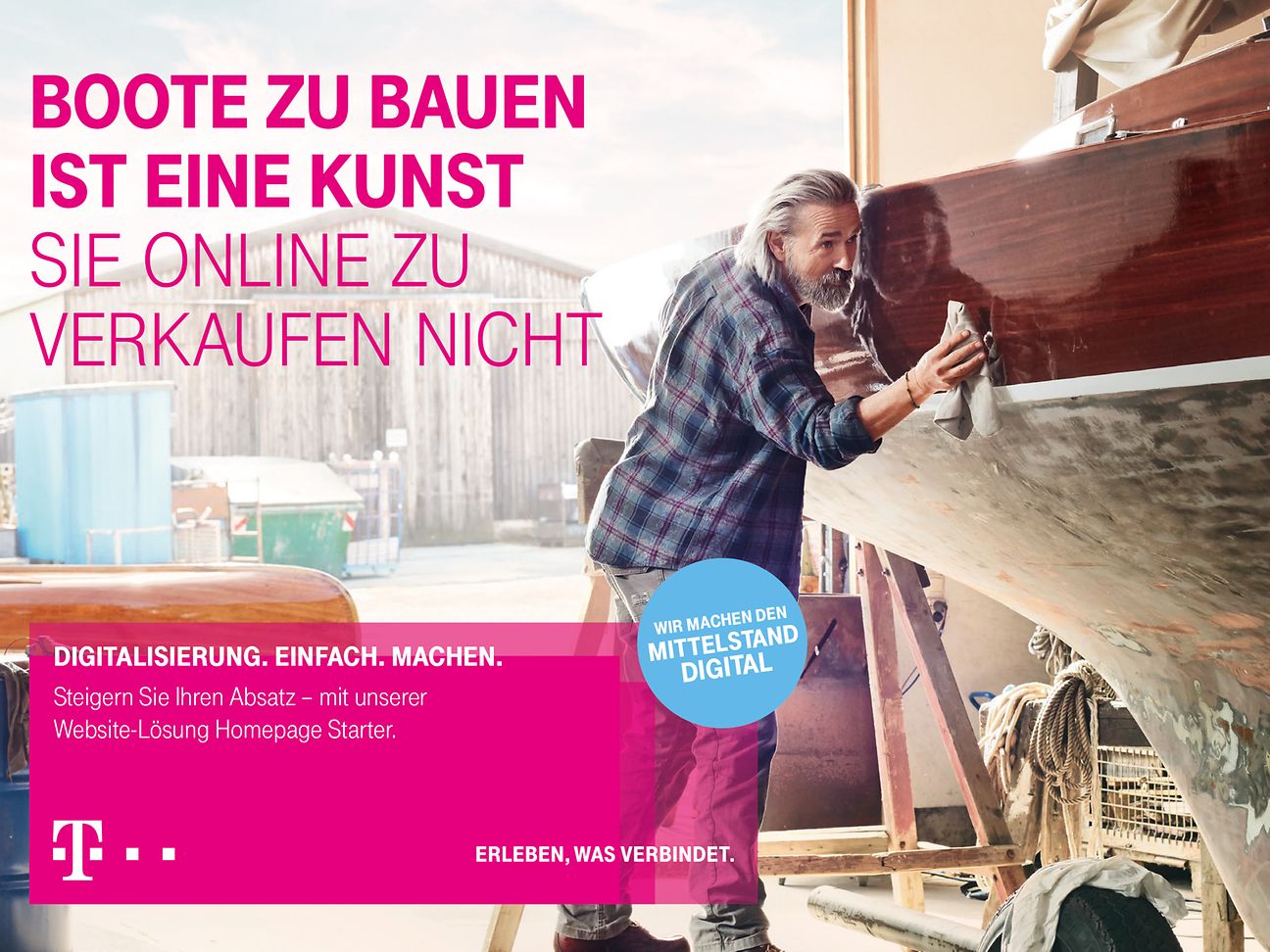 Boote zu bauen ist eine Kunst - Sie online zu verkaufen nicht.