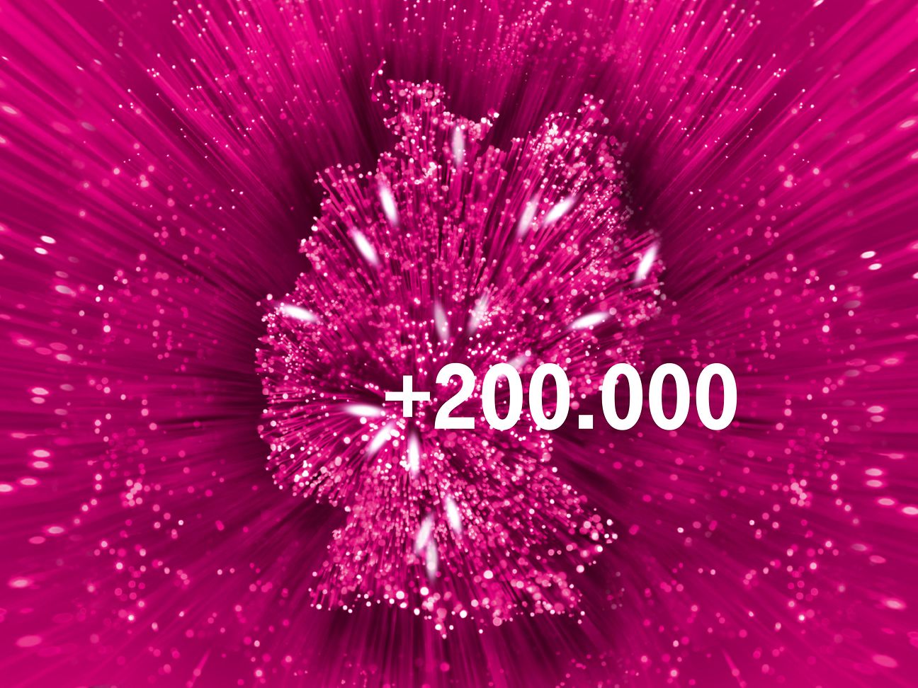 Fast 200.000 Haushalte gehen ab heute mit 100 MBit/s ins Netz.
