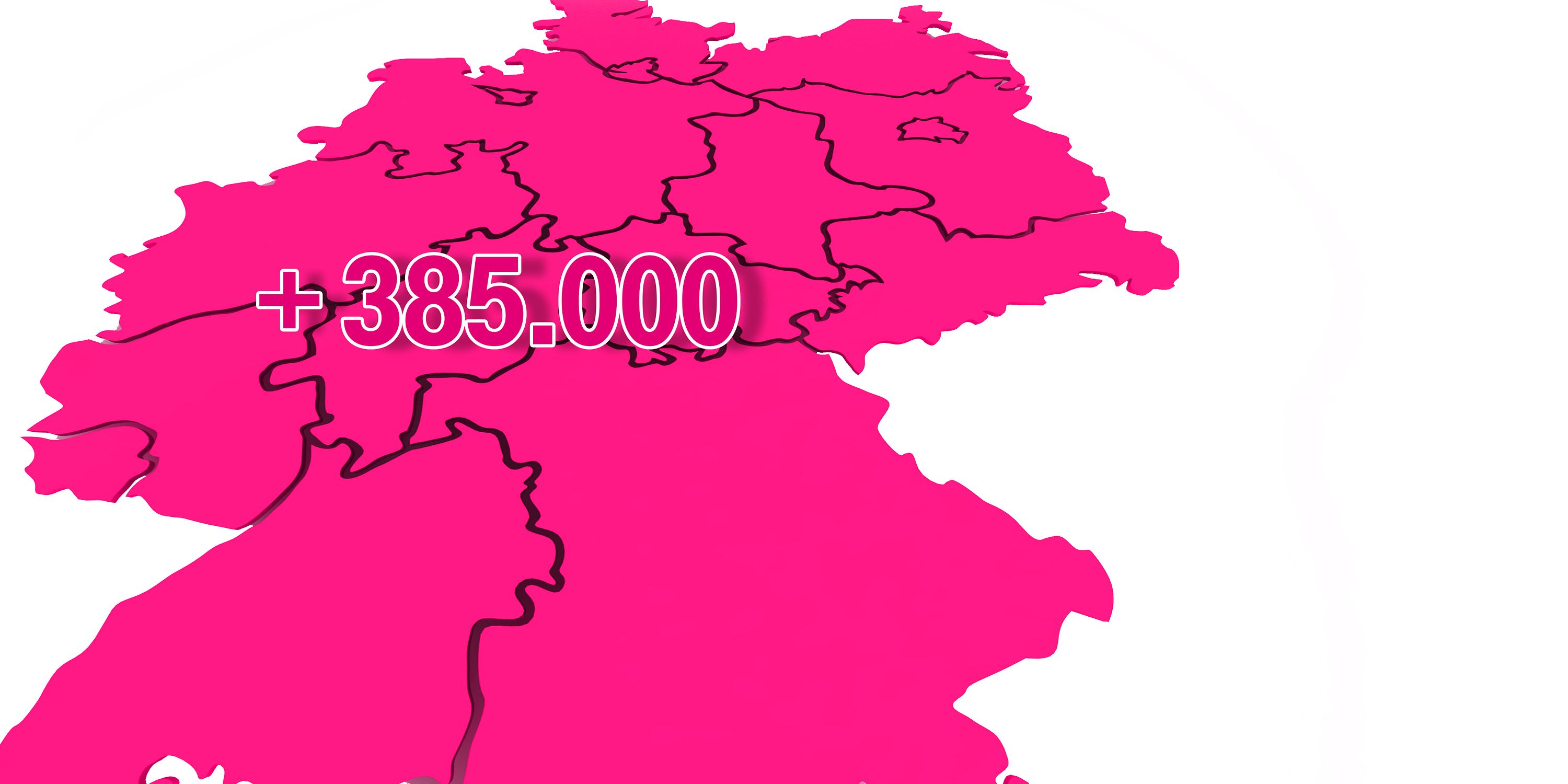 385.000 Zusätzliche Haushalte Können Bis Zu 100 MBit/s Nutzen ...