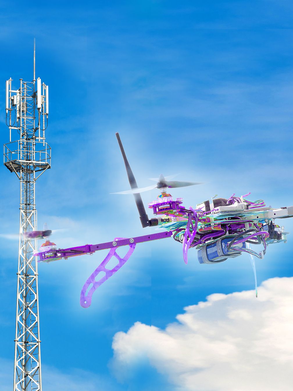 Deutsche Flugsicherung und Telekom wollen gemeinsam Drohnen über Mobilfunk sicher in den Luftraum integrieren.