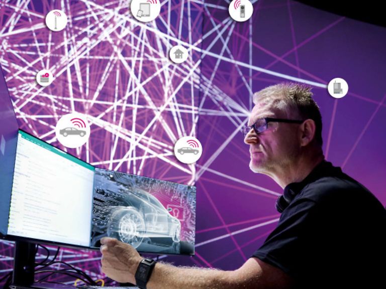 Zentrale Schutzlösung für vernetzte Fahrzeuge: das Automotive-SOC der Telekom.