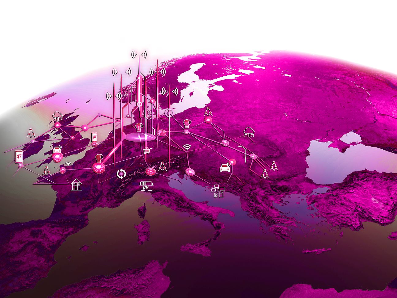 Das Maschinen- und Sensorennetz der Telekom bietet ein enorm breites Anwendungsfeld. 