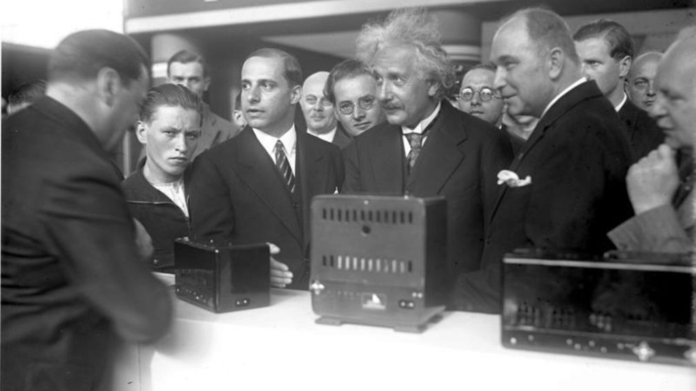 Albert Einstein, physicist and Nobel prize winner