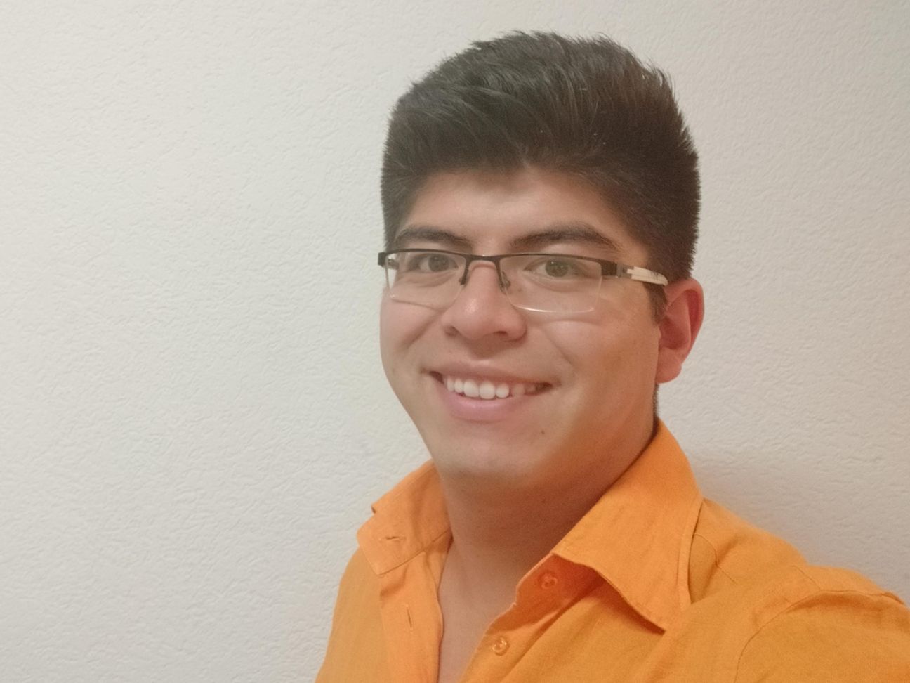 Marcelo Berazaín reist aus Bolivien zum Hackathon an um internationale Kontakte zu knüpfen.