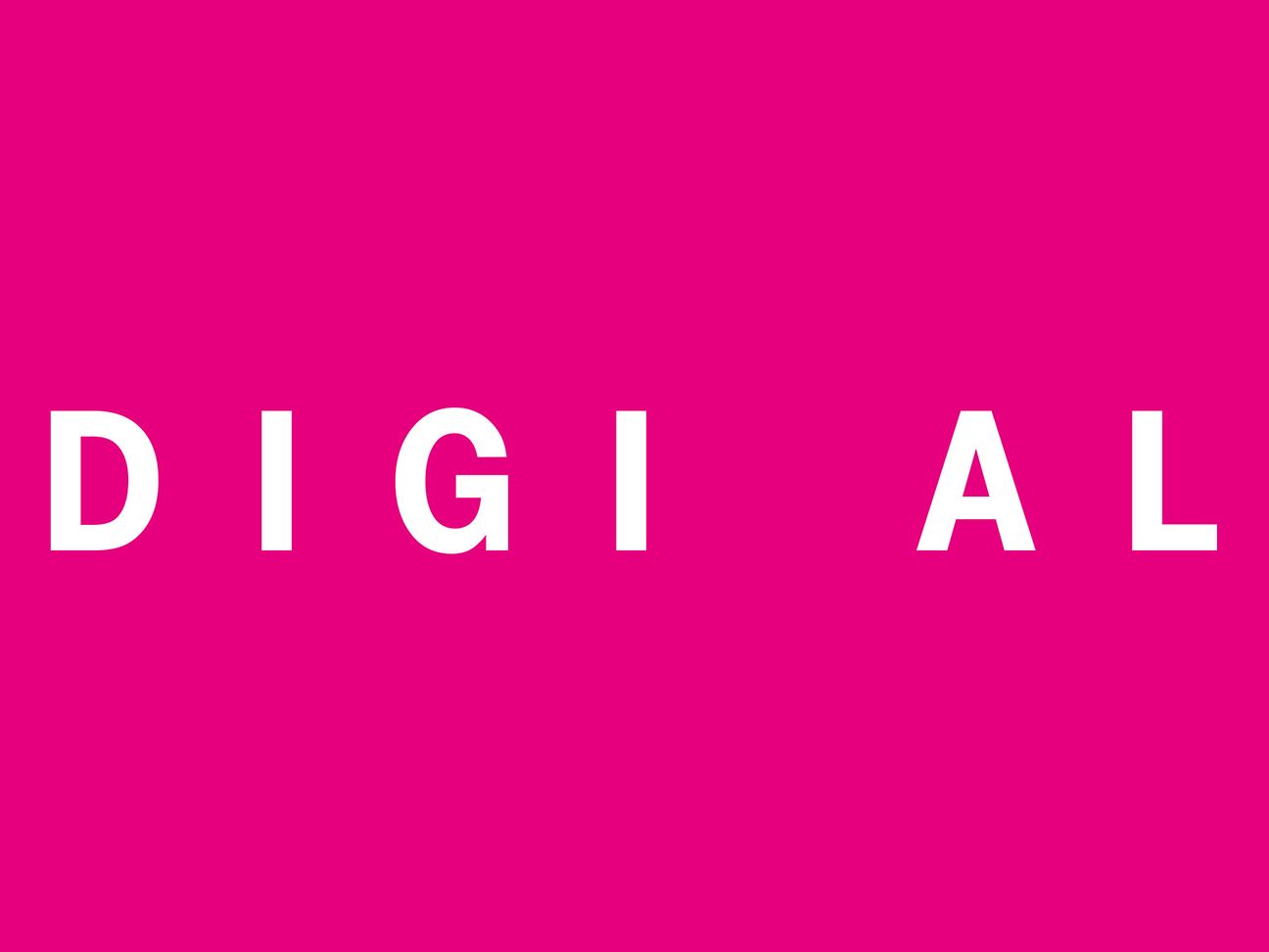 Begriff Digital wird ohne T geschrieben.