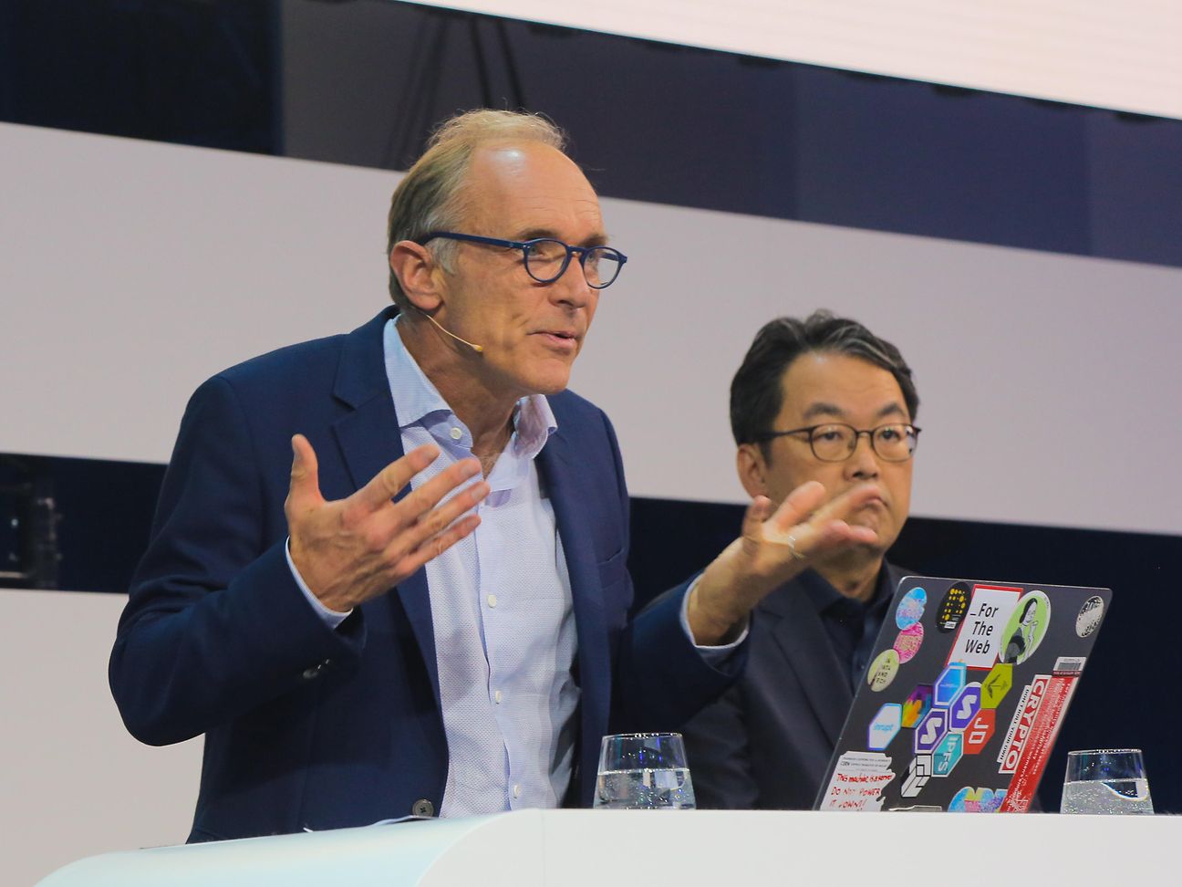 Tim Berners-Lee & Alex Choi.
