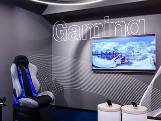 Gaming zone in Vienna‘s Flagship store.
