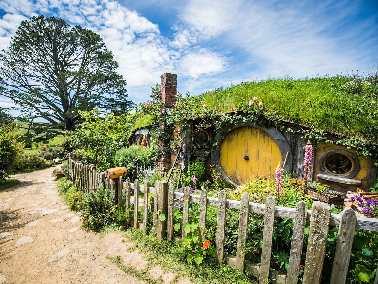 Erdhütte der Hobbits