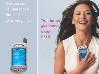 Advertising for T-Mobile USA, with Catherine Zeta-Jones.