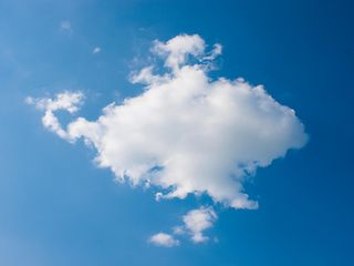 Photo of a cloud.